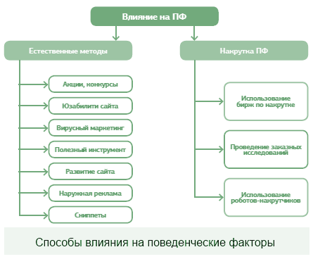 The influence of behavioral factors on promotion